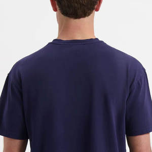 T-shirts pour hommes en coton personnalisé de longueur régulière/T-shirts pour hommes à la mode et respirants à vendre - Product Image 4