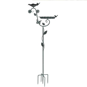 Palo de jardín de metal duradero, resistente a la oxidación, soporte y decoración de plantas, fácil de instalar, uso en interiores y exteriores, perfecto para jardinería - Product Image 3