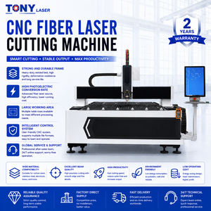 Máquina de Corte Láser de Fibra CNC TONY LASER 6KW 6000W 4015 para Acero Inoxidable con Corte Más Rápido y Bajo Consumo de Gas - Product Image 2