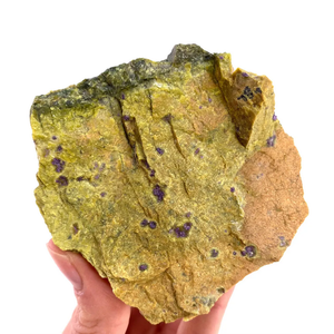 Alta calidad Piedra en bruto atlantisite púrpura crudo en bruto para la curación de cristal Un pulido piedras preciosas crudas cristal Natural mayorista - Product Image 1