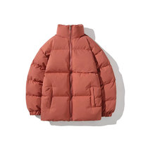 Maßgefertigte Bedruckte Herren Winter-Steppjacke mit Kapuze Isolierte Wattierte Jacke mit Logo-Option für Kaltes Wetter