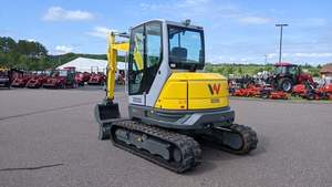 Mini-excavatrice Wacker Neuson EZ50 de 5 tonnes à haute efficacité, type chenille à queue zéro, moteur Perkins, hydraulique Eaton, origine américaine - Product Image 4