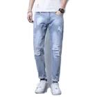 Nouveau style tendance, jean droit pour homme, coupe lourde, délavé à l'acide, confortable, taille ajustée, effet usé, fabriqué au Pakistan - Product Image 5