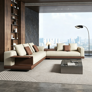 Juego de Sofás en Forma de L, Muebles de Recepción para Vestíbulo de Hotel de Negocios, Hecho en Tennessee - Product Image 4