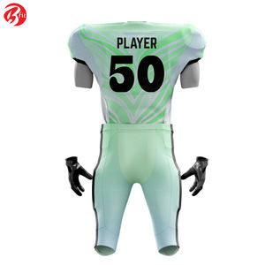 Maillot de football américain pour hommes entièrement personnalisé, respirant et grande taille, manches courtes, nouveaux hauts de football fabriqués au Pakistan - Product Image 6