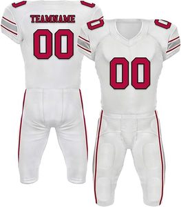 Uniforme de fútbol americano, diseño personalizado para clubes de equipos, ropa escolar, juego de sublimación duradero, superventas, tendencia 2025 - Product Image 1