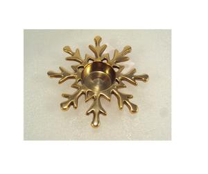 Aluminium Snowflake <b>Tealight</b> Candle <b>Holder</b> for Home Decoration - Product Image 2