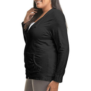 2024 automne hiver nouvelle marque de mode américaine femmes pull à capuche manteau surdimensionné broderie doublé polaire solide étudiant - Product Image 2