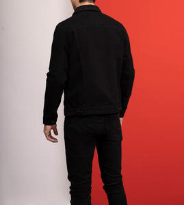 Custom Hot Winter Men's Embroidered <b>Stand</b> Collar Letter Pattern Denim Jacket High Quality Loose Fashion Wholesale Price - Product Image 3