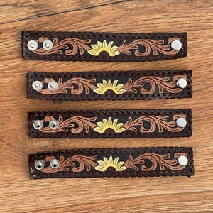 มาใหม่ล่าสุดขายร้อนสไตล์ตะวันตกทําด้วยมือทาสีเครื่องมือหนังมือสร้อยข้อมือUnisexสวมใส่ทุกวันแฟชั่นอุปกรณ์เสริม - Product Image 4