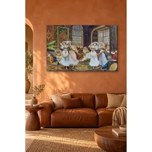 Fida Fabio Fabbi Femmes dansant dans une salle de palais, impression sur toile - Product Image 4