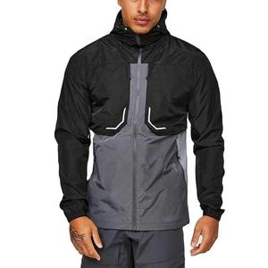 Haute qualité léger montagne pluie imperméable coupe-vent coupe-vent veste extérieure Softshell hommes coupe-vent veste avec capuche - Product Image 1