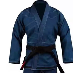 Traje de BJJ al por mayor de fabricante OEM a precio barato | Ropa de artes marciales Karate BJJ uniforme informal elástico 100% algodón para hombres y mujeres - Product Image 6