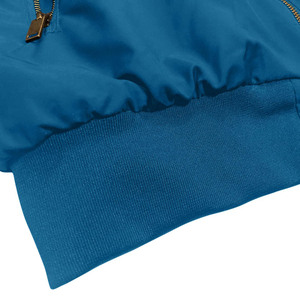 Toile brodée personnalisée doublure en laine épaisse antibactérienne séchage rapide sur la taille de la veste universitaire pour hommes - Product Image 2