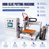 Máquina de Encapsulado de Pegamento AB de Dos Componentes, de Escritorio, Mini, con Control PLC, Sistema de Dispensación de Alta Precisión para la Industria Electrónica