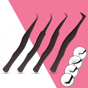 Ventas al por mayor Herramientas de belleza Cejas profesionales Maquillaje Pinzas para pestañas Juego de pinzas para cejas de pestañas Premium - Product Image 3