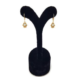 ต่างหูแฟชั่นทองเหลืองแท้ - Product Image 3