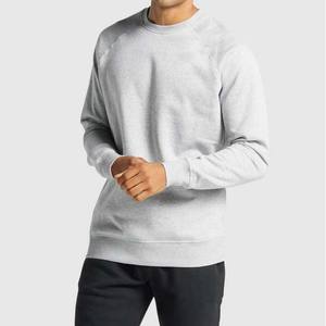 Sudadera de cuello redondo de lana personalizada para hombre, jersey de gimnasio liso de gran tamaño, Unisex, listo para enviar - Product Image 4