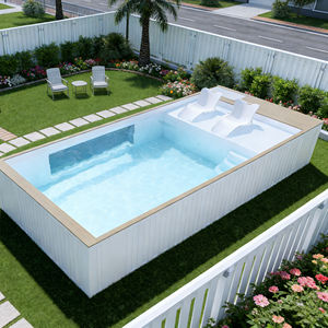Piscina Elevada de 40 pies para Uso Doméstico con Cubierta y Bomba de Filtro para Jardín o Patio Trasero, Fácil Instalación para la Familia - Product Image 1
