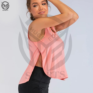 Vente en gros de vêtements de sport en coton sans manches pour femmes débardeur de corps - Product Image 6