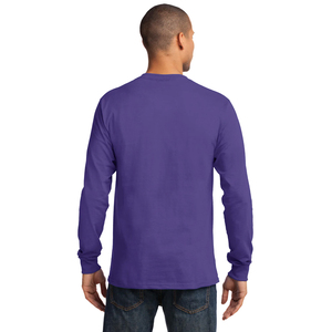 Camisetas de manga larga de algodón para hombre, S-5XL de cuello redondo - Product Image 2