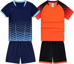 Logotipo personalizado Mejor diseño Dry Fit Equipo de fútbol Jerseys Uniforme de fútbol personalizado Tasa de fábrica Uniformes de fútbol para unisex - Product Image 3