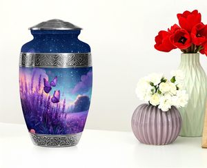 Urna de cremación de mariposa para cenizas humanas Mujer adulta, urnas para cenizas humanas Urnas de cremación grandes para cenizas Hombre adulto - Product Image 6