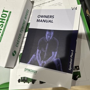เครื่องยิงลูกเทนนิส SPINSHOT Plus-2 V4-HS พร้อมรีโมทคอนโทรล รุ่นใหม่ ความเร็วสูง สำหรับฝึกซ้อมระดับมืออาชีพ - Product Image 4