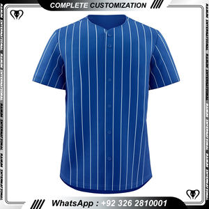 Camiseta de béisbol personalizada asequible, transpirable y de alta calidad - Product Image 5