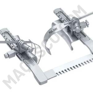 Retractor de esternón Maqnsco material inoxidable quirúrgico alemán LISTO POR MAQNSCO instrumentos de cardio - Product Image 5