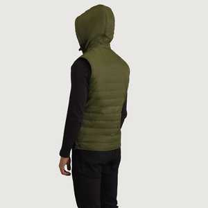 Respirant hommes bouffant gilet extérieur chaud léger sans manches veste décontracté mode hiver pour hommes - Product Image 2
