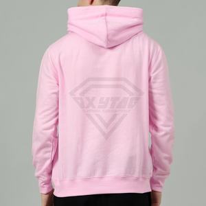 <b>Men's</b> Activewear Pink Color <b>Hoodie</b> Cotton Polyester for Training and Everyday Use Casual Winter Wear <b>Men</b> Hoodies - Product Image 5