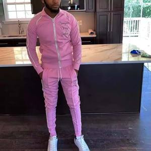 Conjuntos reflectantes a la demanda de los clientes, logotipo personalizado de talla grande, gran oferta, conjuntos de invierno, chándales reflectantes Unisex, ropa de calle deportiva - Product Image 6