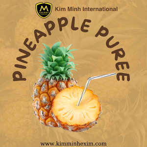 Purée d'ananas congelés IQF pour jus, boissons, industrie des desserts - Product Image 1