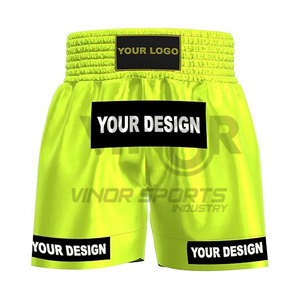 กางเกงขาสั้น MMA สำหรับผู้ชายผ้าโพลีเอสเตอร์100% ดีไซน์ซับลิเมต - Product Image 1