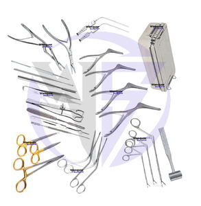 Instrumentos ENT de alta calidad 26/Uds. Juego quirúrgico de rinoplastia Gruber herramientas de cirugía plástica Wenquar con caja de esterilización - Product Image 3