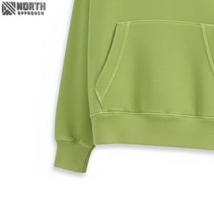 Pantalon de survêtement personnalisé délavé à l'acide Ensemble de sweats à capuche d'hiver à séchage rapide respirant 100% poche en coton de haute qualité pour hommes - Product Image 5