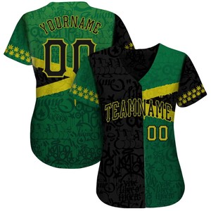 ชุดกีฬามีสไตล์เสื้อเจอร์ซีย์เบสบอลปรับแต่งได้สำหรับเยาวชนผู้ใหญ่ปักซับลิเมชันปรับขนาดได้ - Product Image 2