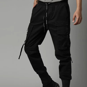 Meilleure vente 2025, prix bas, pantalon cargo respirant pour homme, taille plus, design élégant, créez votre propre vêtement de sport - Product Image 2