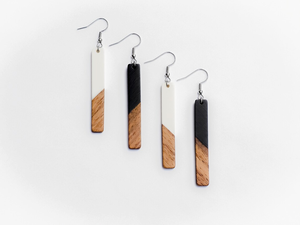 Collier de dégradé de résine artistique fait à la main multicolore lueur dans le noir Style d'amour couleurs mélangées modèle modèle bijoux - Product Image 6