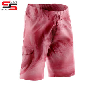 Nueva venta al por mayor verano liso secado rápido hombres tronco pantalones cortos Trackshorts Swimpant impresión natación tabla playa corto para hombres - Product Image 1