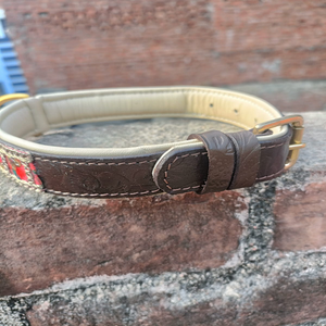 Collier de chien en cuir souple réglable de luxe imperméable avec décoration de ruban de boucle en alliage de haute qualité directement du fabricant - Product Image 2