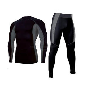 Ensemble de compression pour hommes en polyester/spandex, nouveau design 2026, prix de gros, ensemble de compression pour hommes à prix avantageux, ensemble de compression pour hommes à prix bas - Product Image 1
