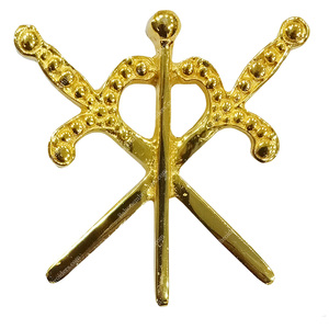 MASONIC REGALIA BLEUE LODGE ASSR COLLAR JOYA PRIMERA GUARDA-FREEMASON JOWEL - Product Image 6