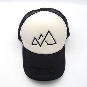 Chapeau de camionneur éponge 5 panneaux de qualité fine broderie personnalisée casquette de Baseball unisexe réglable maille dos Hip Hop Performance décontractée - Product Image 2