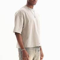 T-shirt Homme Vintage Effet Vieilli 100% Coton Uni – Vente en Gros 2026 – Meilleur Fournisseur