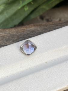 Certifié 2.80 Carat Naturel Zoisite Super Superbe Bio Couleur Tanzanite Coussin Carré Coupe Non Chauffé Lâche Pierres Précieuses Loupe Propre - Product Image 5