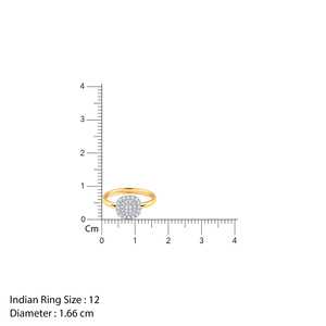 Giva heer คอลเลกชันทอง Glam แหวนเพชรปลูกในห้องปฏิบัติการ - Product Image 4