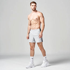 Pantalones cortos de tela de alta elasticidad con estampado de gotas del Norte, Shorts superelásticos de laboratorio de 5 pulgadas, con paneles de ventilación lateral y bolsillos con cremallera, 360 - Product Image 2