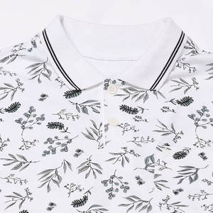 Diseño OEM logotipo personalizado diseño OEM ropa de calle Polo para hombre de manga corta Polo camiseta solapa media manga Polo - Product Image 4